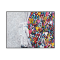 Cosmic Love Astronaut Painting #I2610
