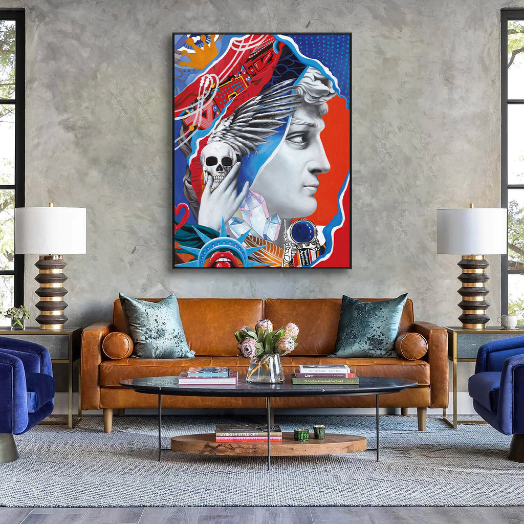 Eternal Vision Pop Art Painting #I2620