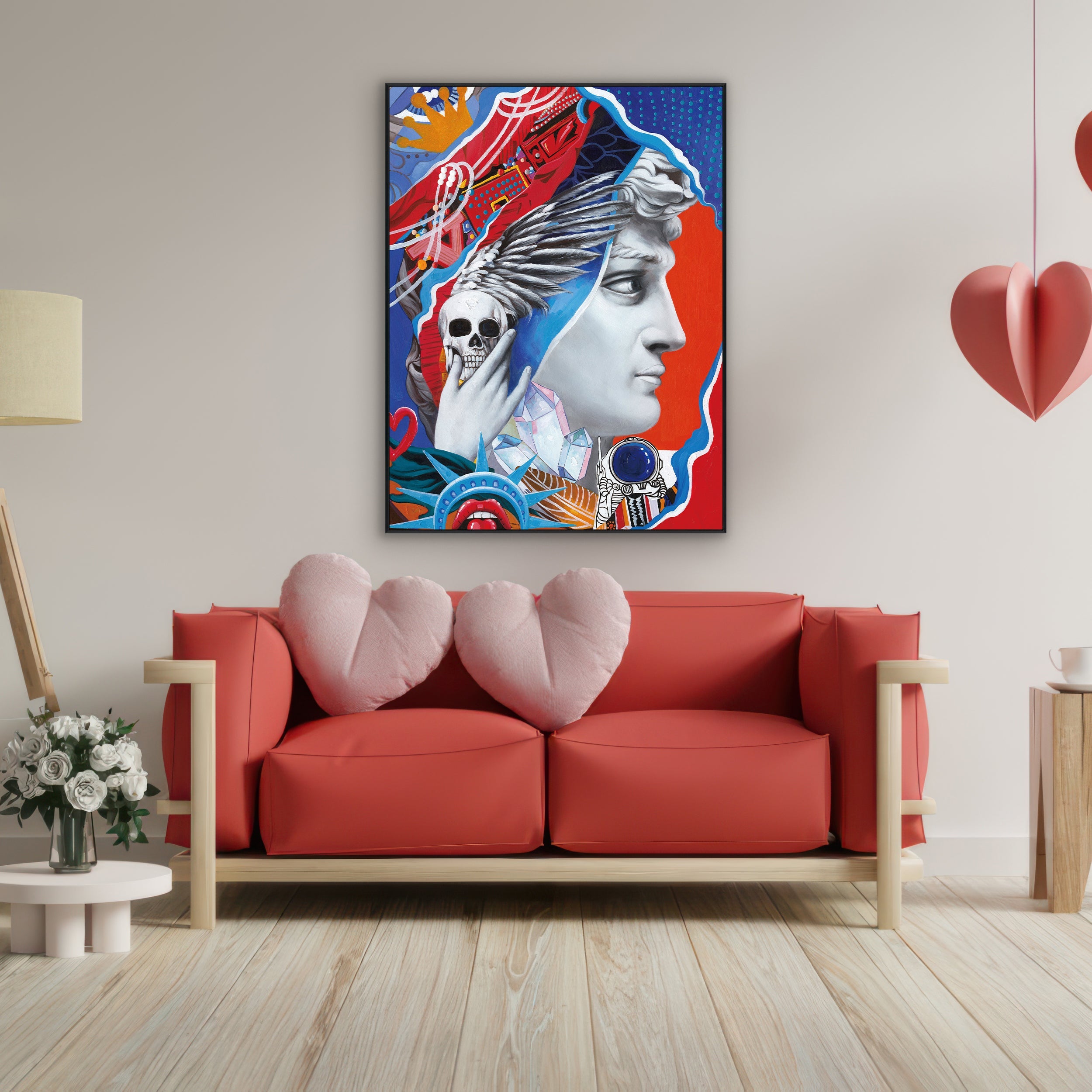 Eternal Vision Pop Art Painting #I2620