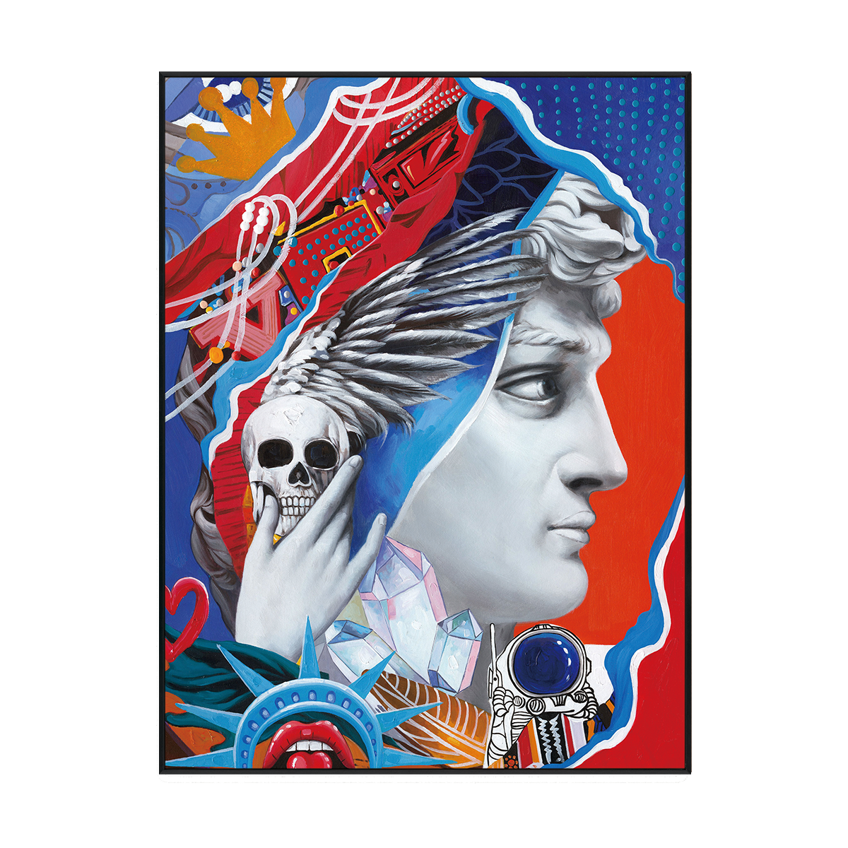 Eternal Vision Pop Art Painting #I2620