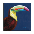 Vibrant Toucan Portrait Painting #J0004
