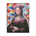 Love Vision Pop Art Mona Lisa Painting #J2560
