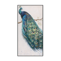 Majestic Peacock Gold Foil Painting #J3541