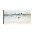 Seaside Flight Seagull Painting #K3713