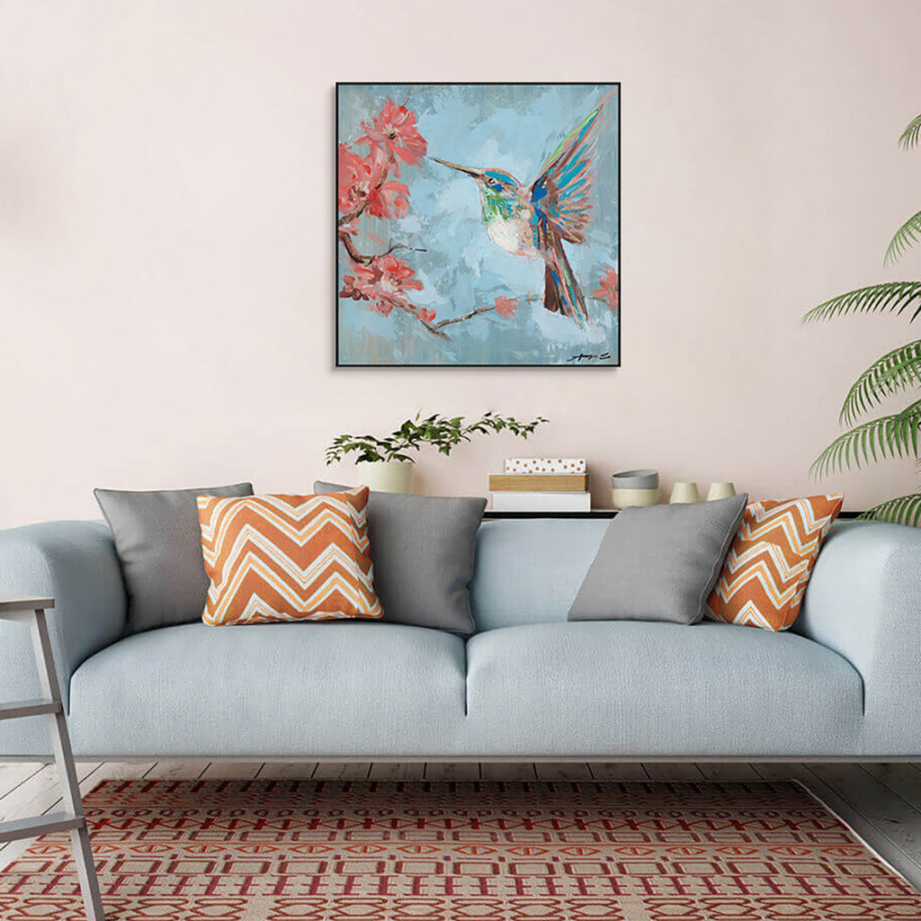 Blossom Hummingbird Painting #K5716