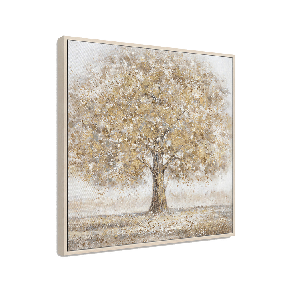 Golden Serenity Tree Canvas #L0559