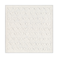 Heart Whispers White Textured Painting #M0639