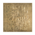 Golden Stone Rhythm Abstract Relief Painting #M6959
