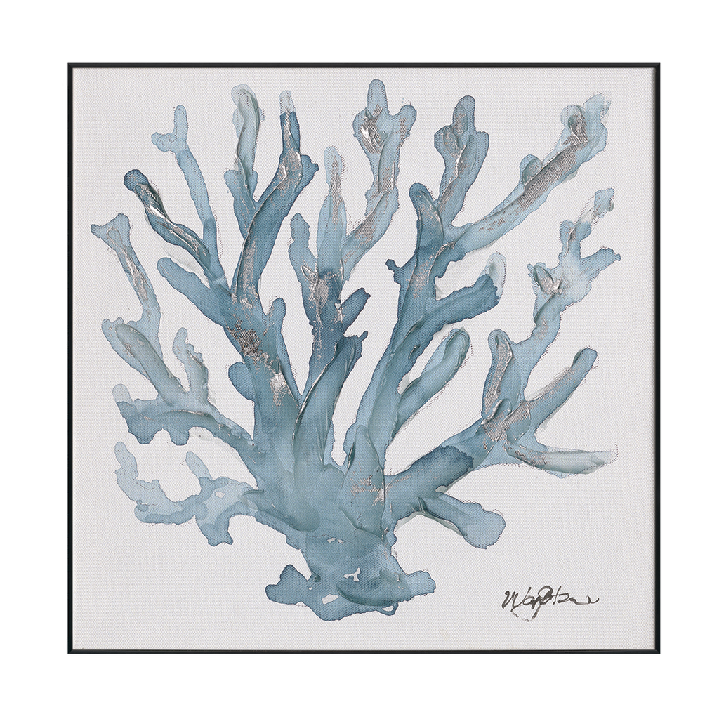 Blue Coral Abstract Ocean Art #M3667