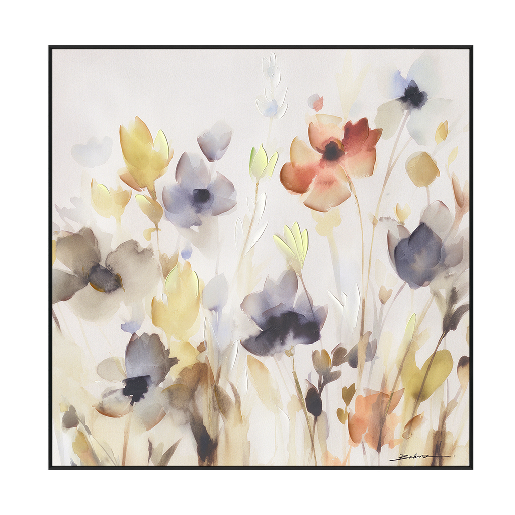Dancing Petals Abstract Floral Art #M6077