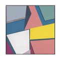 Vibrant Geometry Abstract Color Blocks #M2623