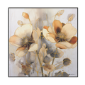 Golden Bloom Abstract Floral #M6918