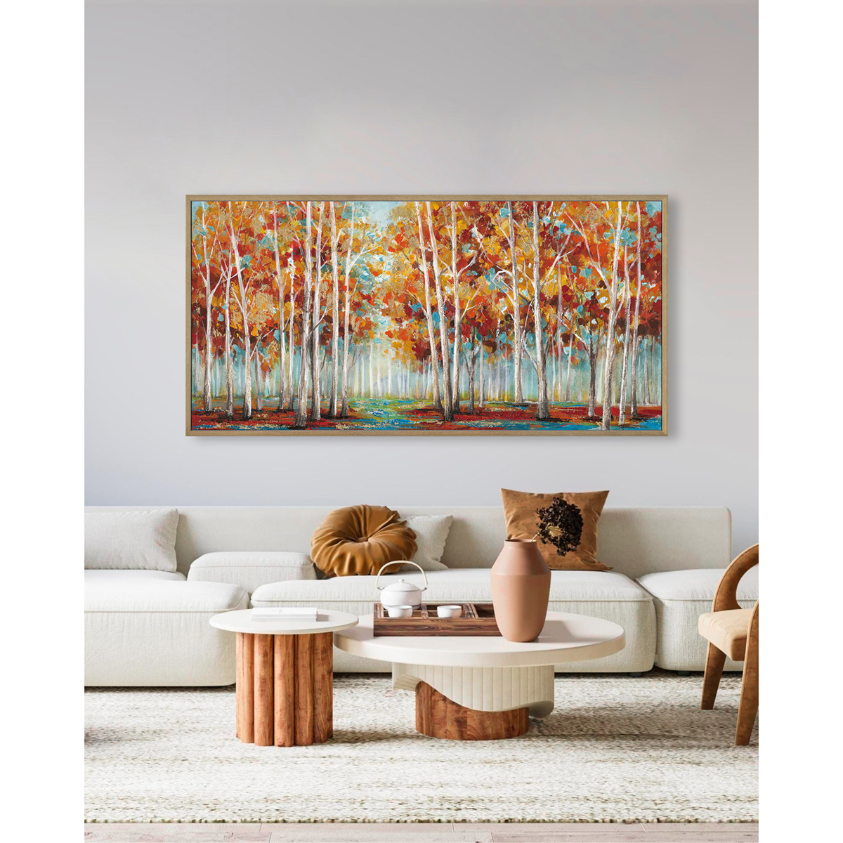 Autumn Symphony Birch Forest #L0565