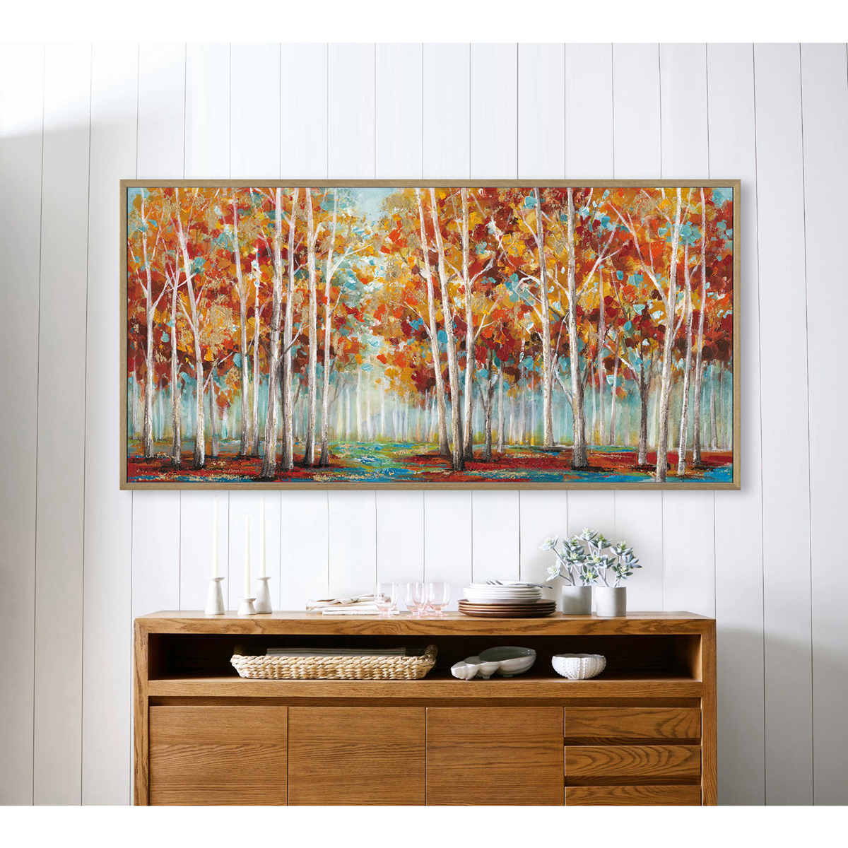 Autumn Symphony Birch Forest #L0565