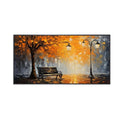 Autumn Park Night Painting