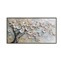 Blooming Textured Floral Painting