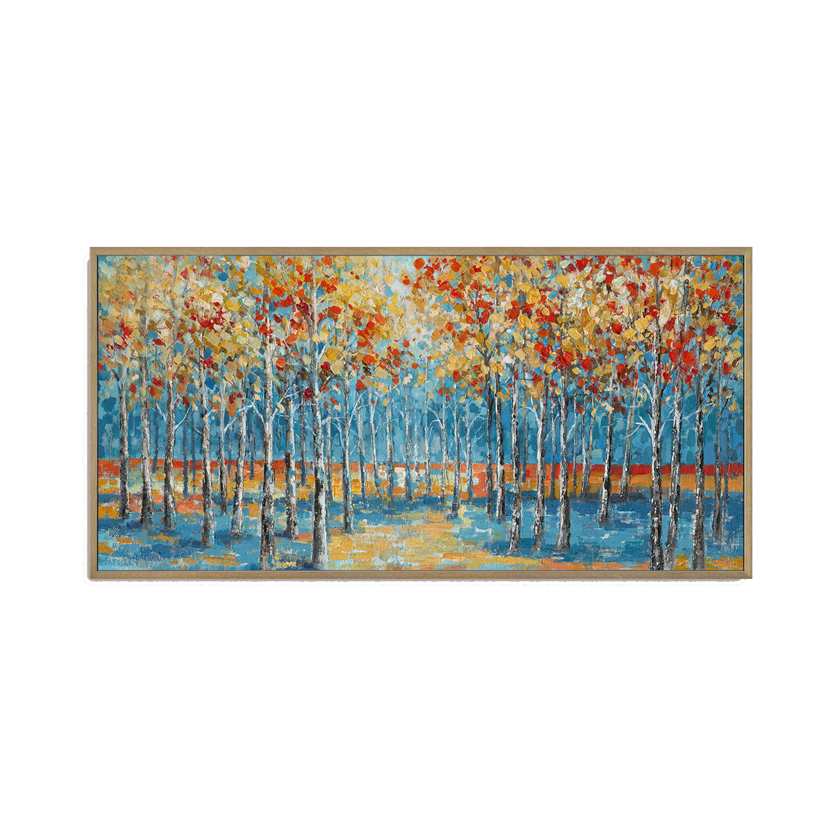 Golden Horizon Blue Forest #L0570