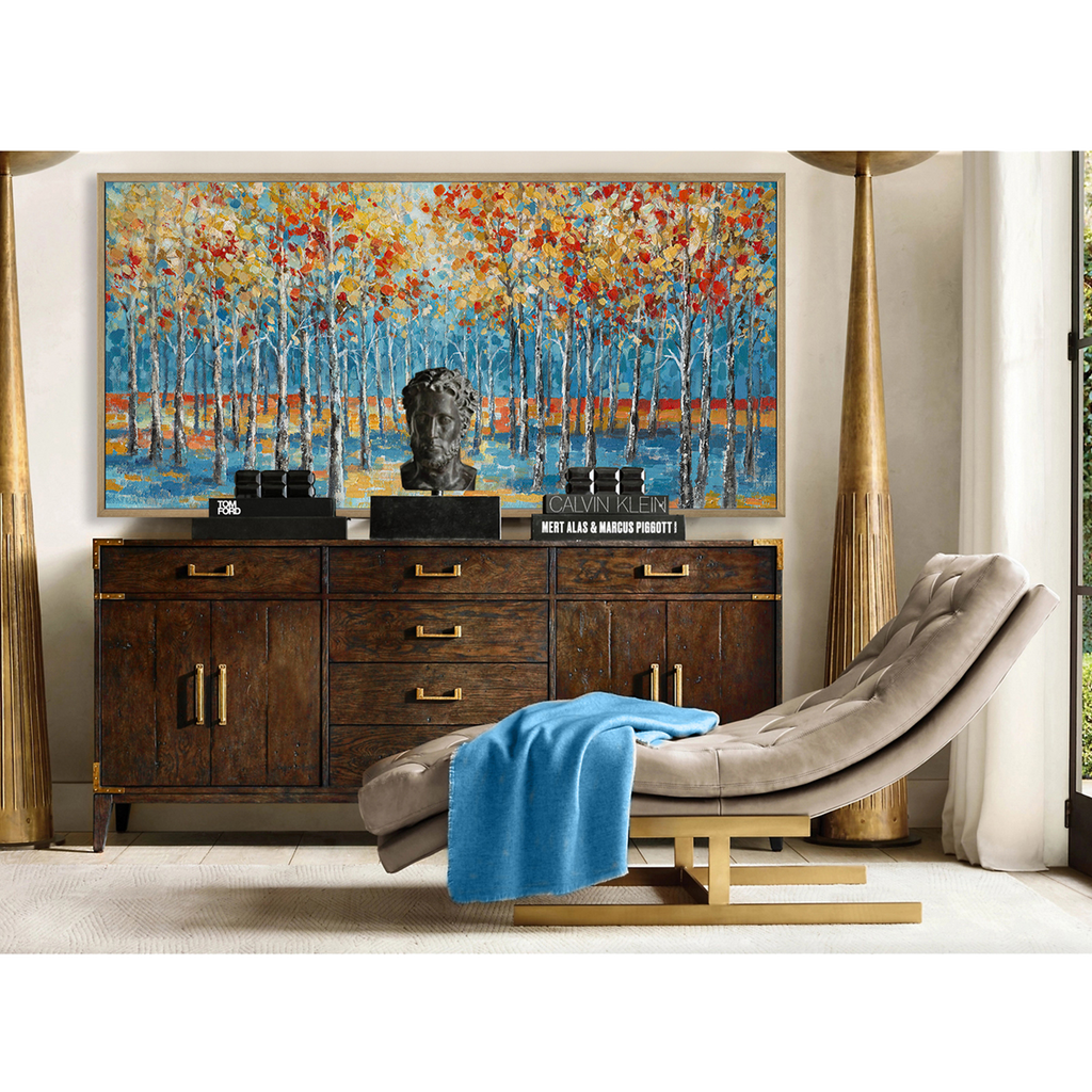 Golden Horizon Blue Forest #L0570