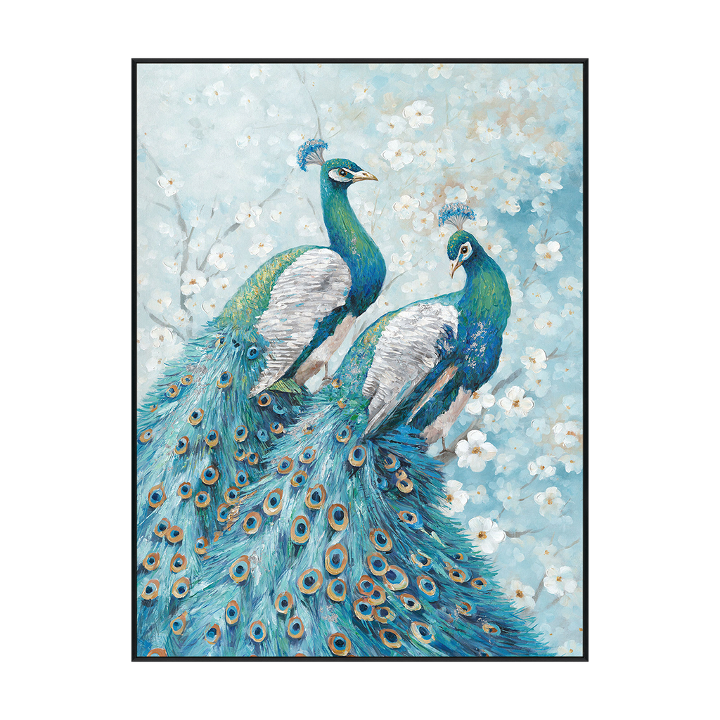 Blossom Majesty Peacock Painting #L3518
