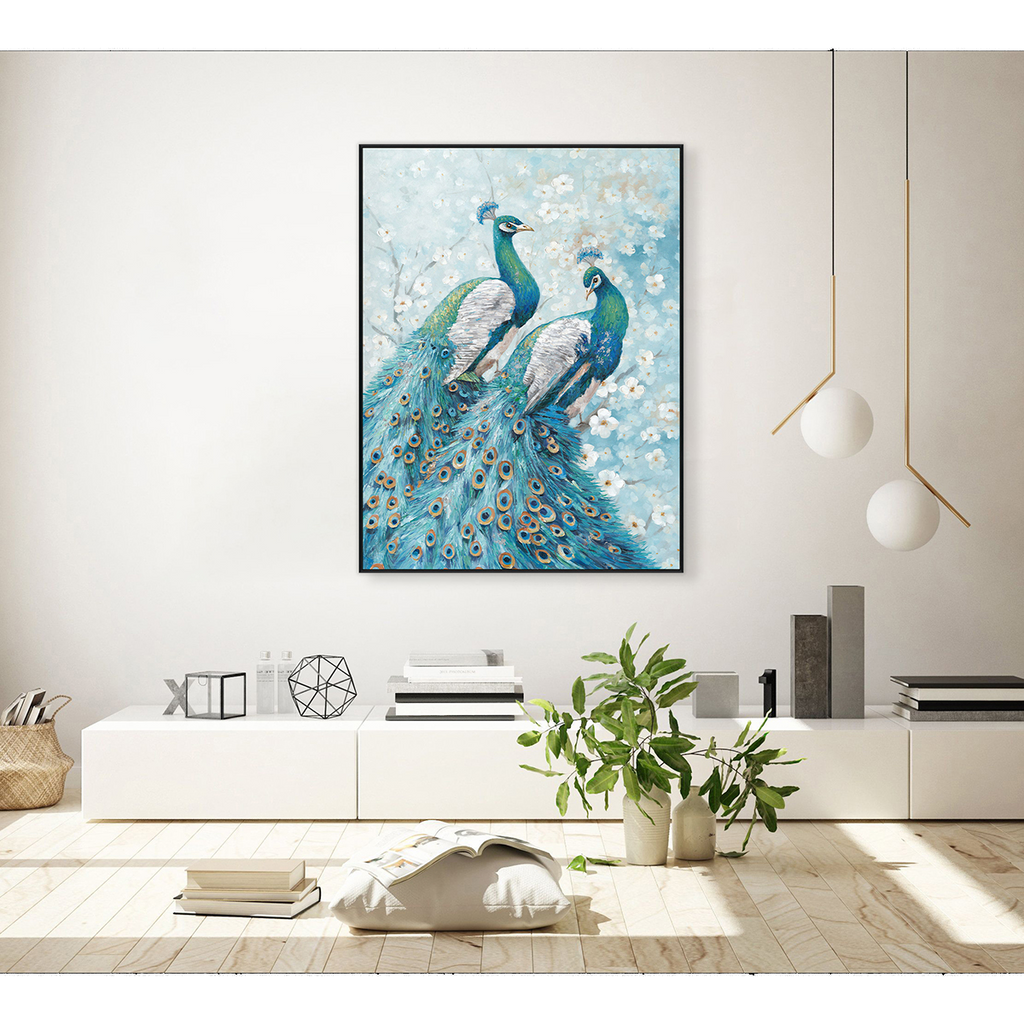 Blossom Majesty Peacock Painting #L3518