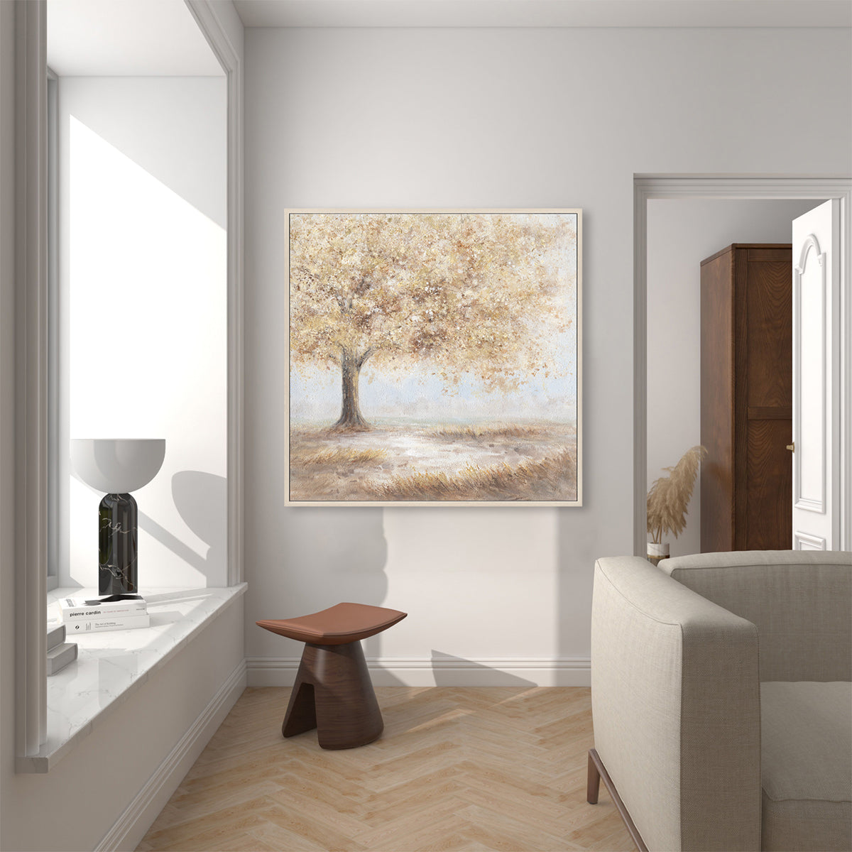 Whispering Light Golden Tree #L4544