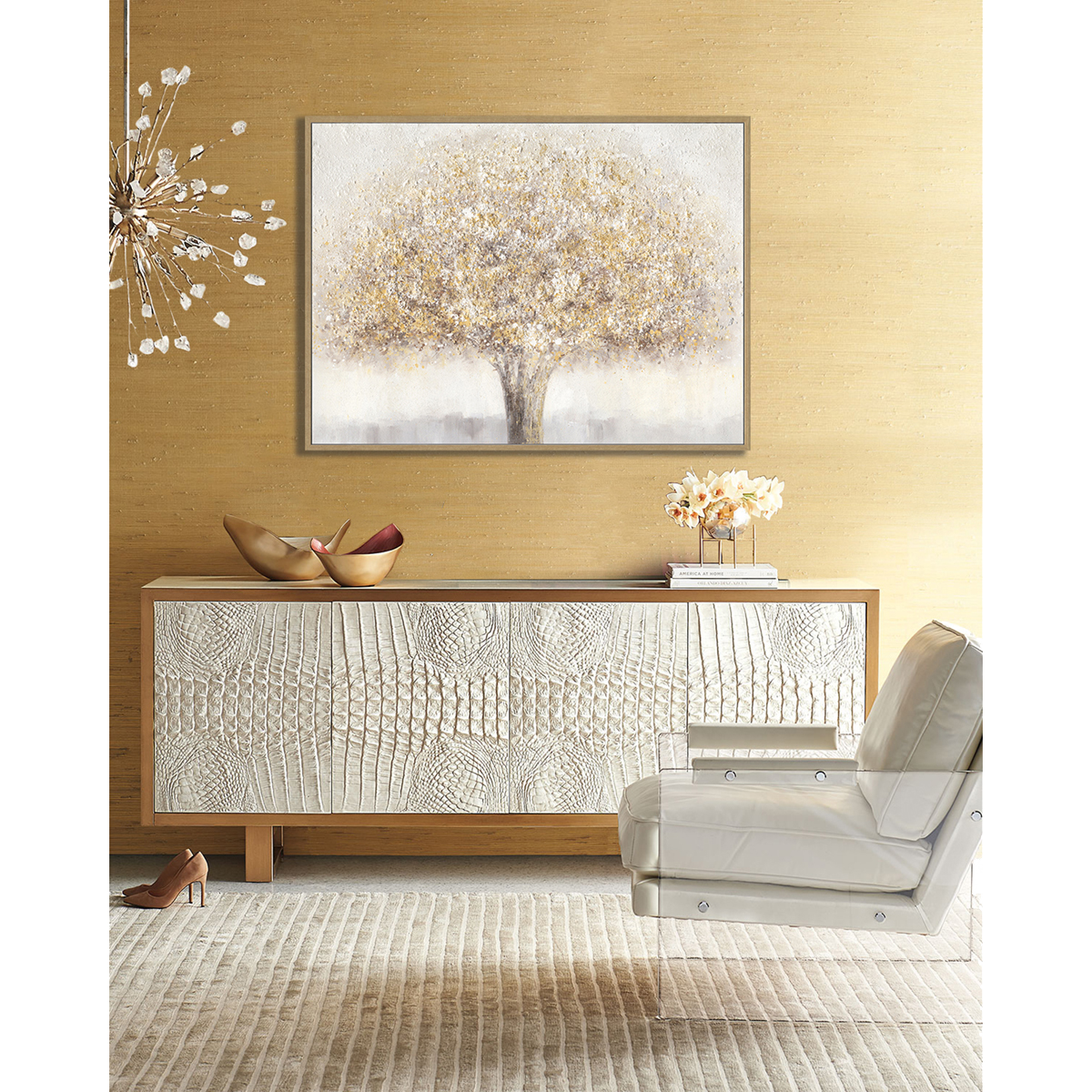 Radiance Bloom Golden Tree #L4545