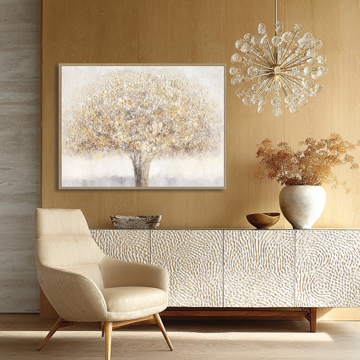 Radiance Bloom Golden Tree #L4545