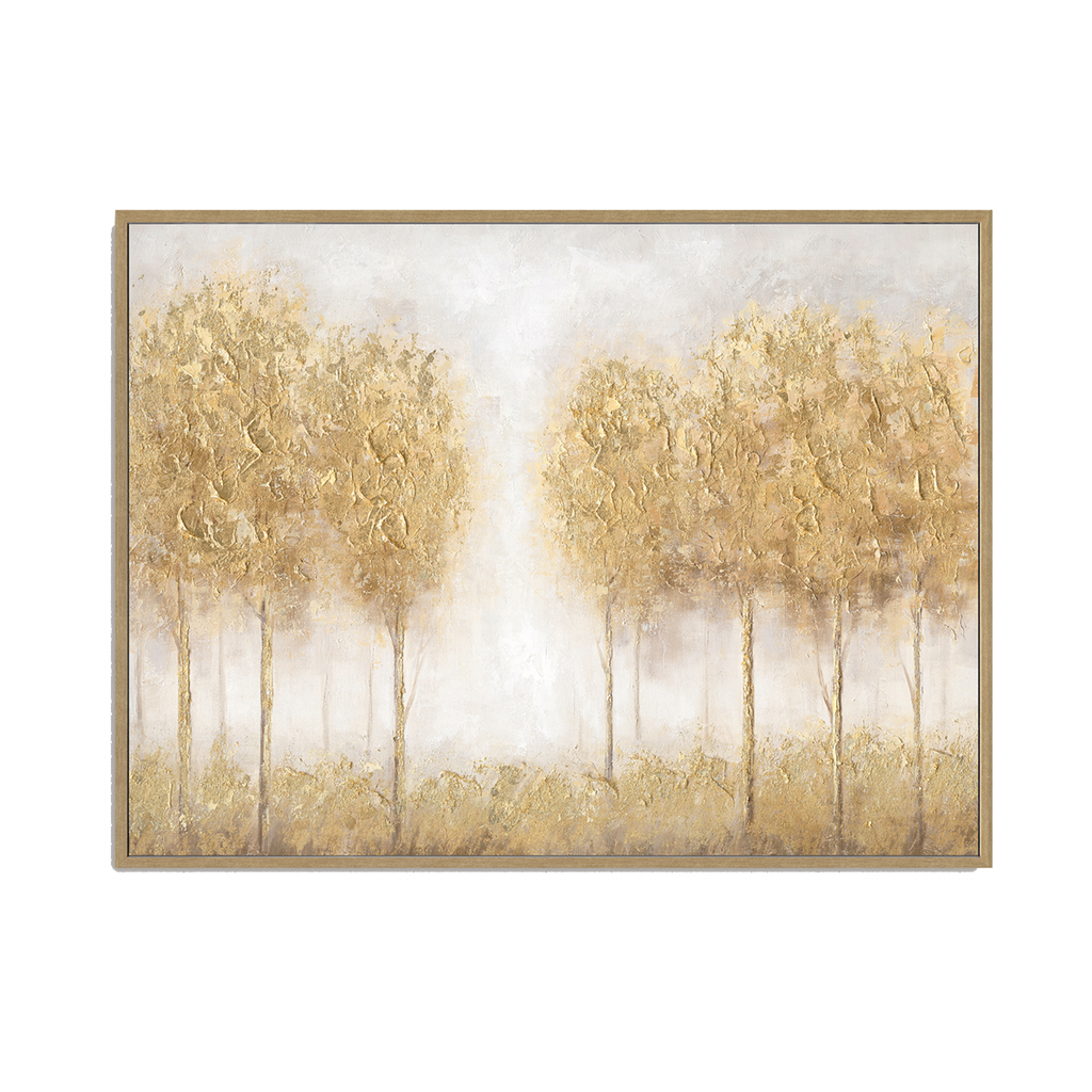 Golden Ensemble Textured Trees #L4547