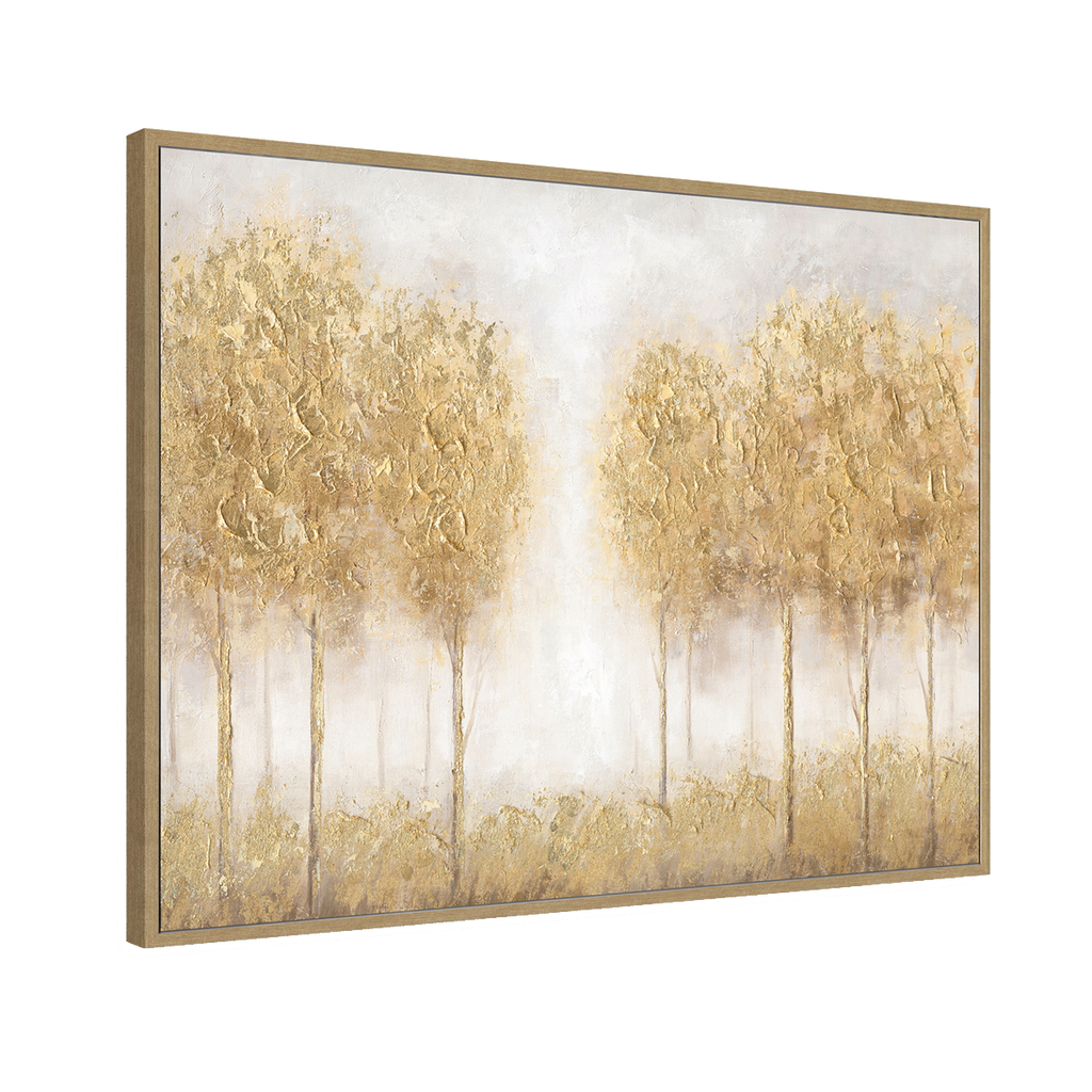 Golden Ensemble Textured Trees #L4547