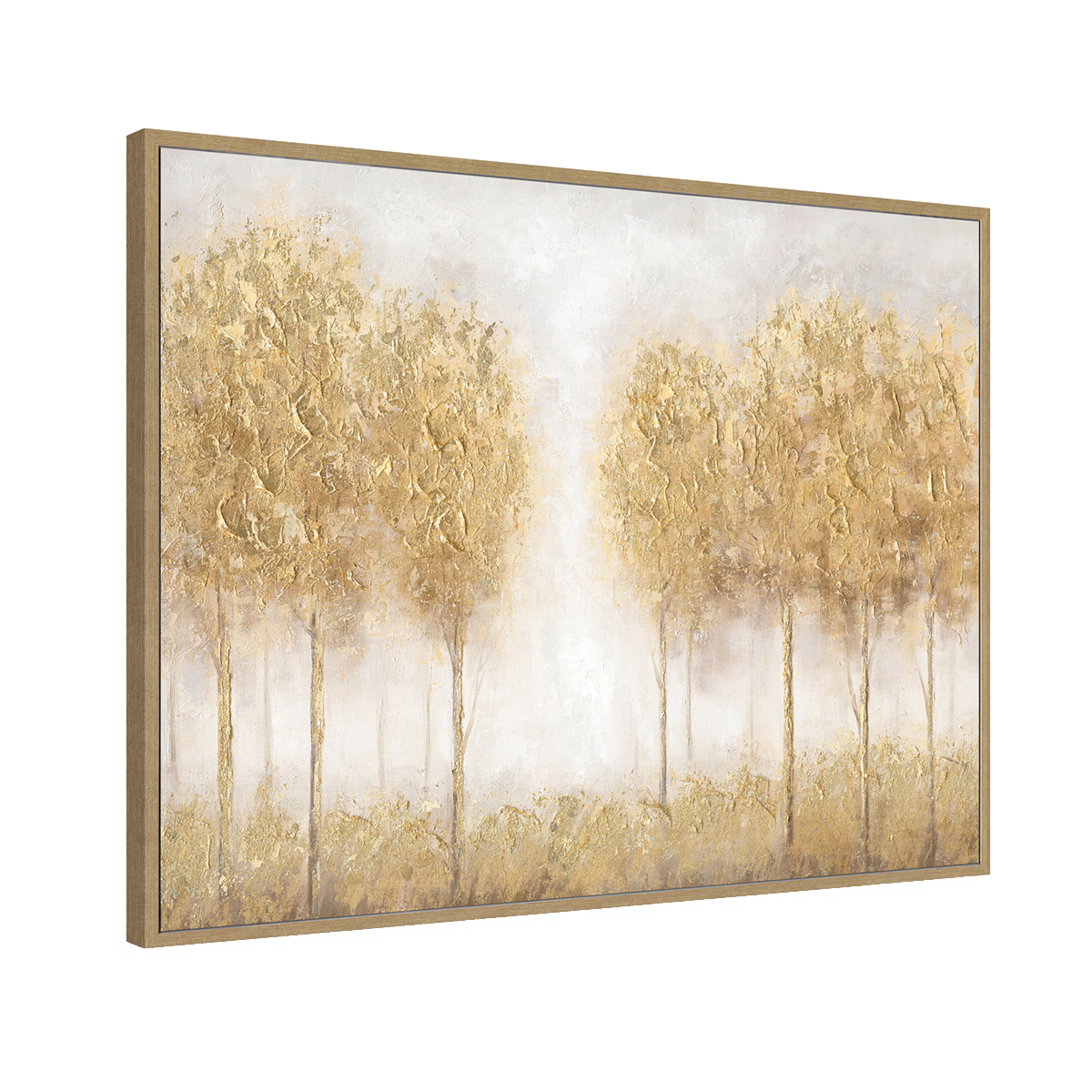Golden Ensemble Textured Trees #L4547
