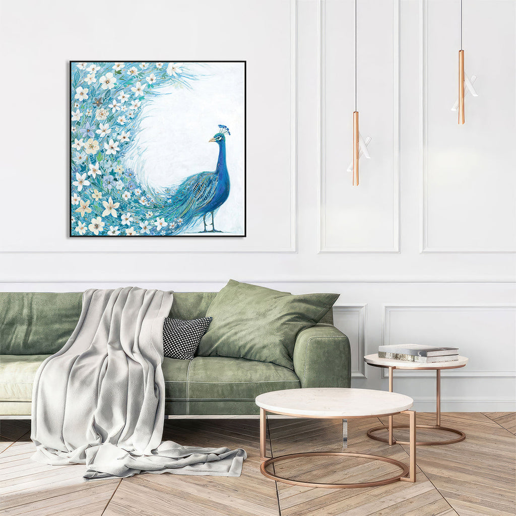 Blossom Grace Peacock Painting #L5516