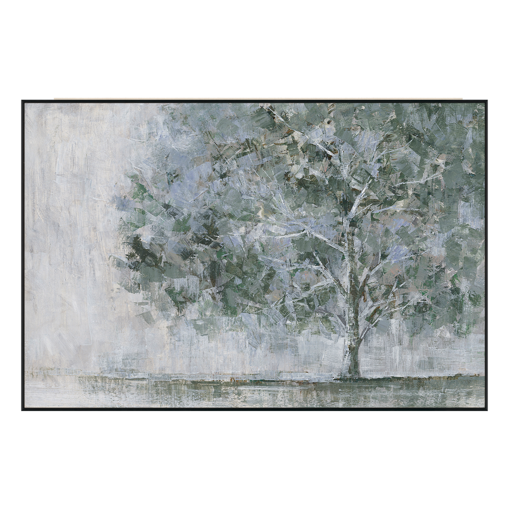 Silent Tree Abstract Nature Painting #M0591