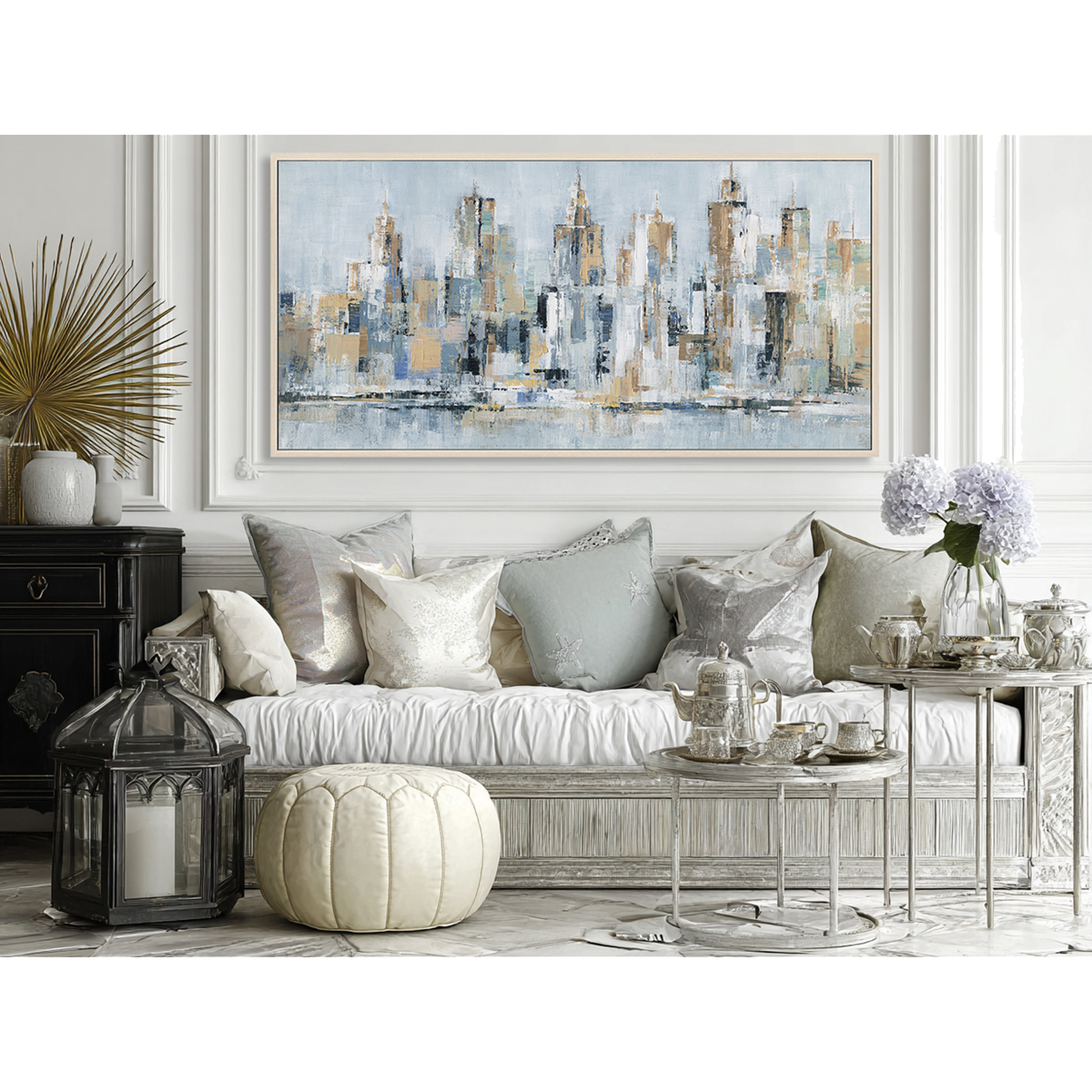 Harbor Echo City Skyline #M0595