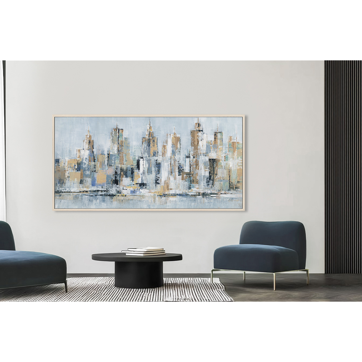 Harbor Echo City Skyline #M0595