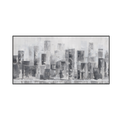 Shades of City Monochrome Abstract Painting #M0598