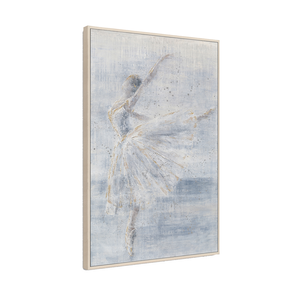 Ethereal Ballerina Blue Dance Painting #M0708