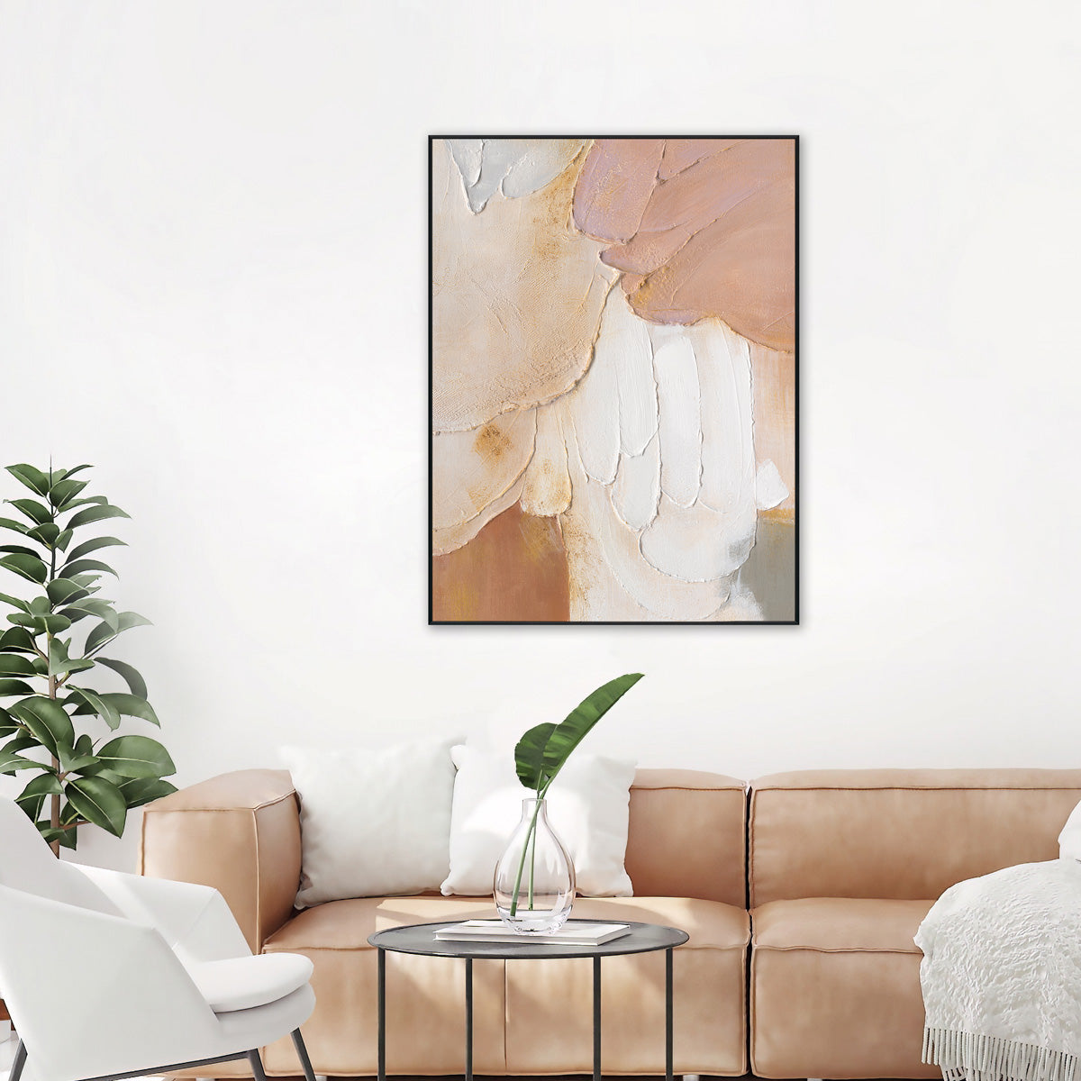 Shifting Sands Abstract Textured Painting #M2505