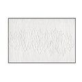White Rhythm Minimalist Abstract #M2528