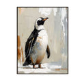Arctic Noble Penguin Painting