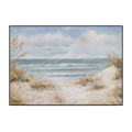 Coastal Rhythm Soft Beach Landscape #M3546
