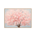 Blush Blossom Cherry Tree Painting #M3734