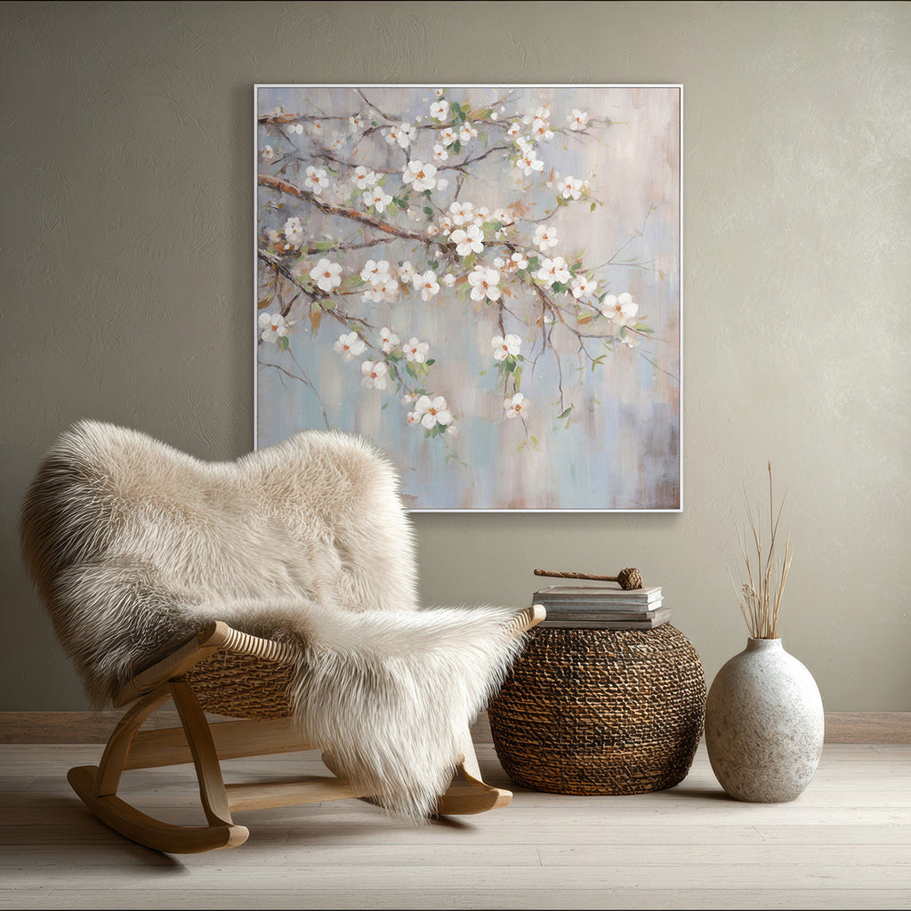 Ode to Spring Floral Oil Painting #M4786