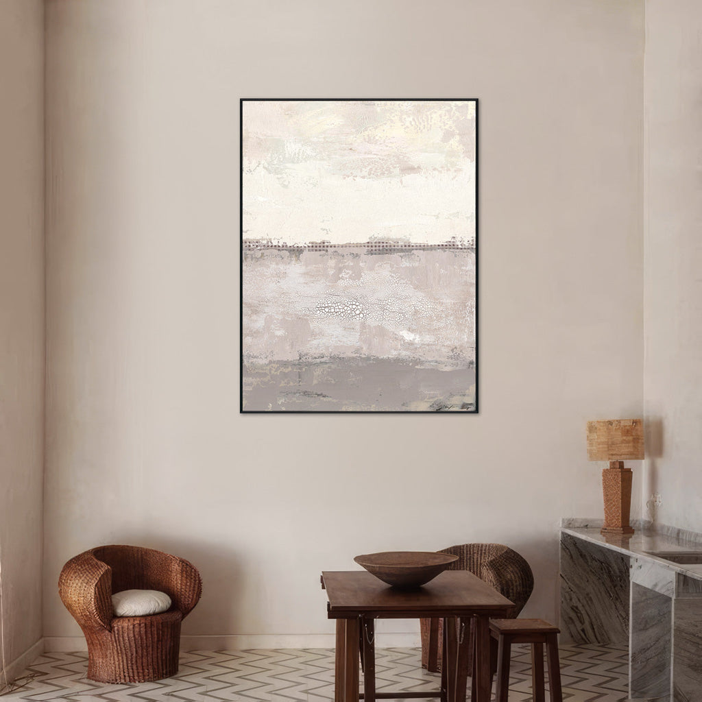 Silent Horizon Grey Abstract #M6711