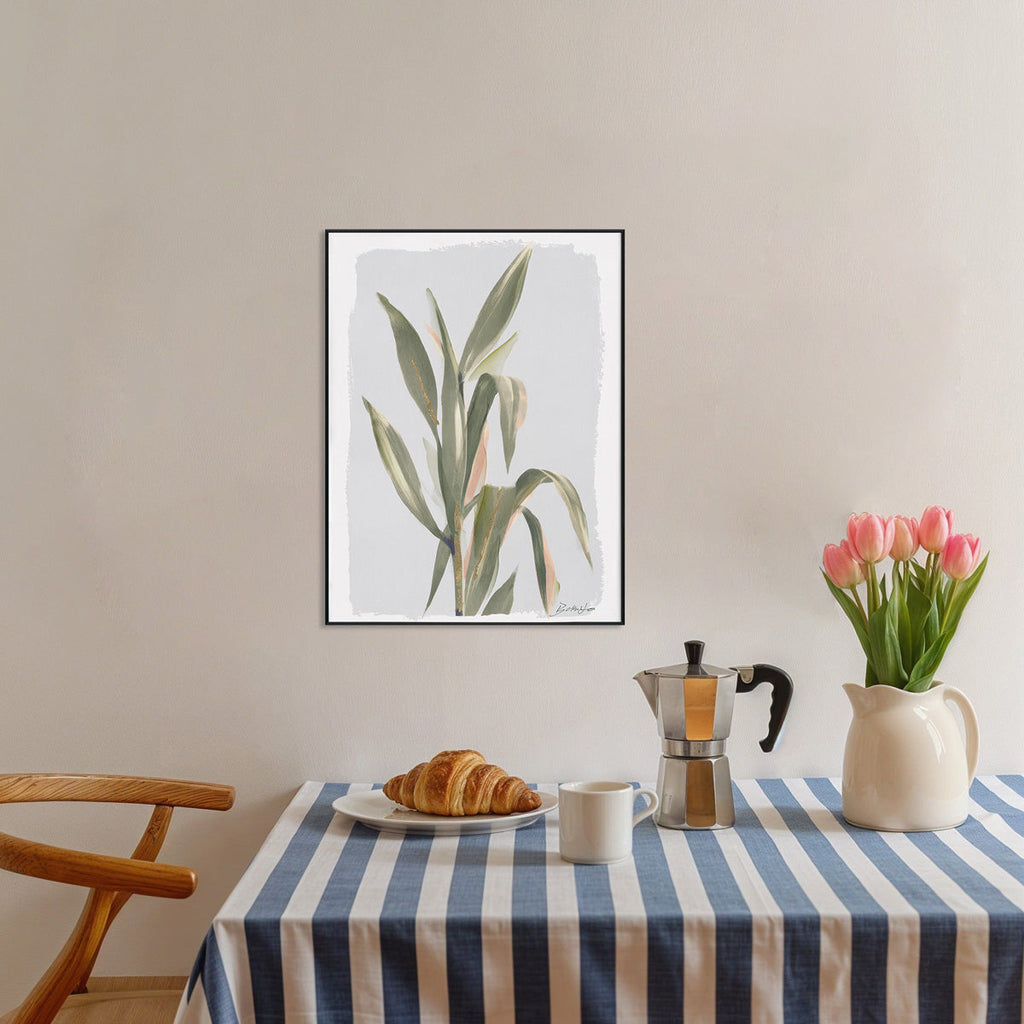 Graceful Leaves Minimal Plant Art #M6752
