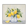Lemon Bloom Fresh Still Life Painting #M7045