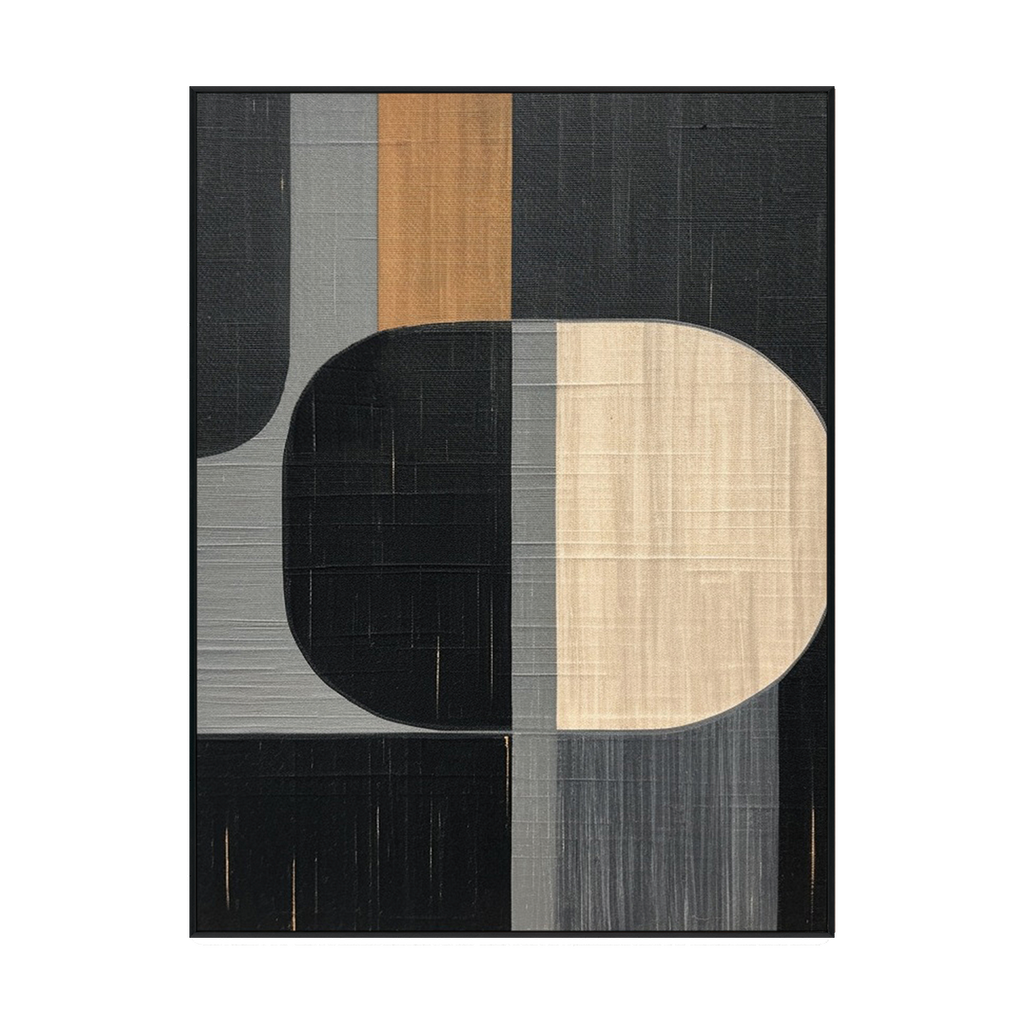 Echo Form Modern Geometric Abstract Painting #MH1214（106）