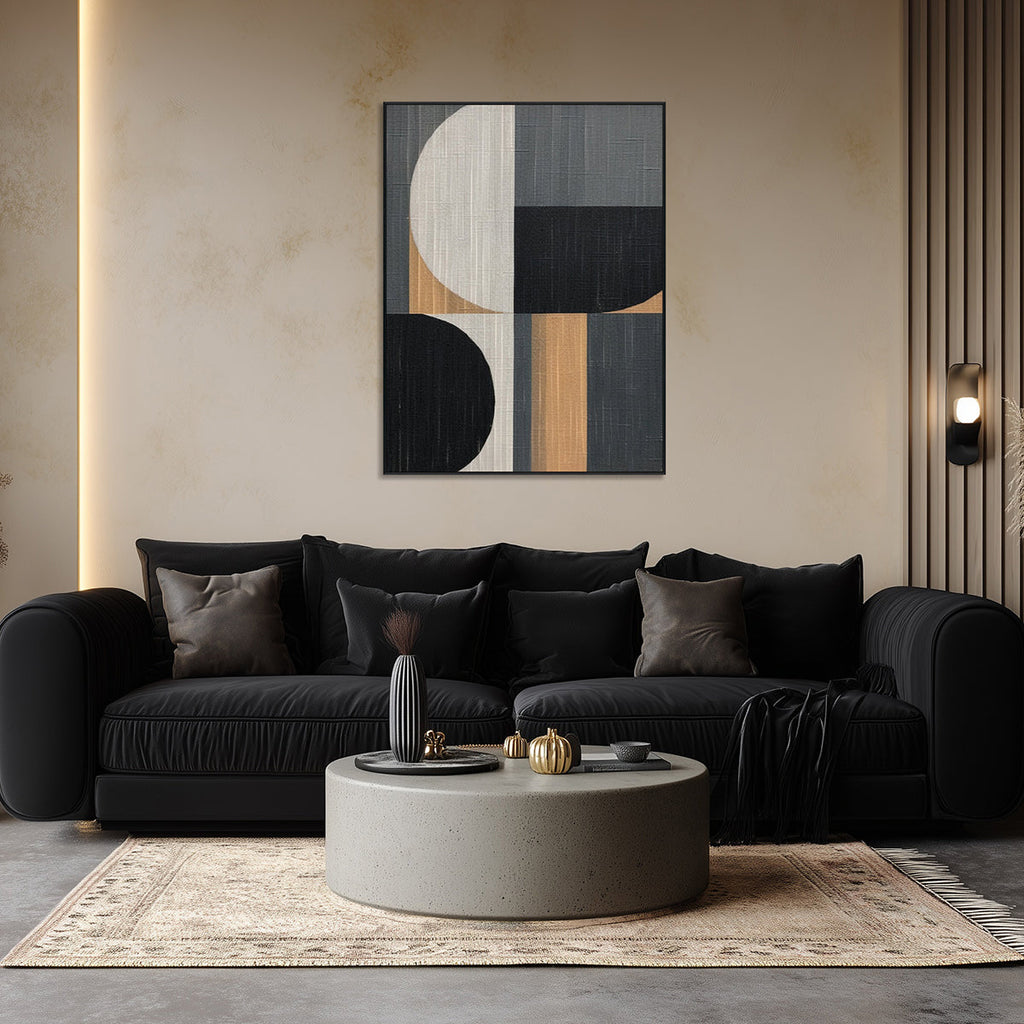 Nordic Balance Geometric Minimalist Painting #MH1214.