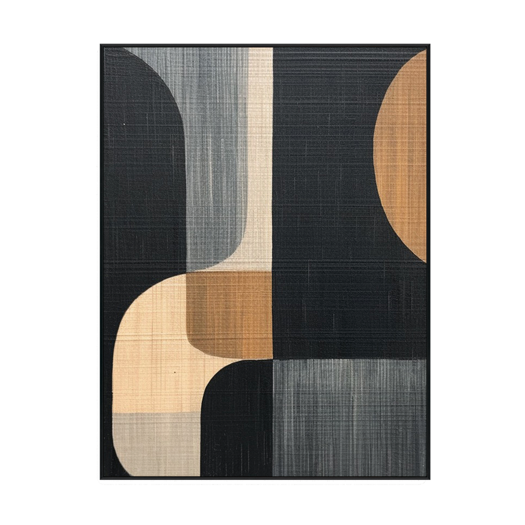Modern Harmony Abstract Geometric Wall Art #MH1214（108）