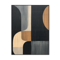 Modern Harmony Abstract Geometric Wall Art #MH1214（108）