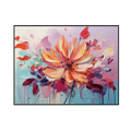 Bloom Symphony Abstract Colorful Flower Painting #MH1220（8）